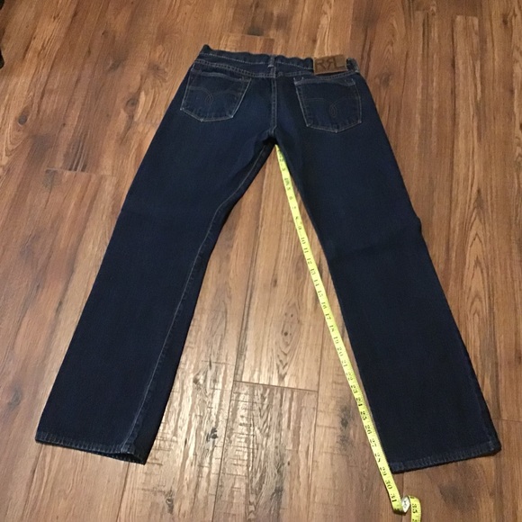 SOLD Euc RRL straight leg jeans Sz 28x34 - Picture 3 of 7